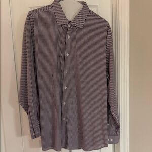 Men's Classic Checkered dress shirt Michael kors size 3xl
